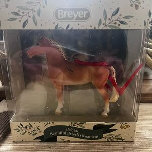Breyer Beautiful Breeds, Belgian, Holiday Line Christmas Ornament